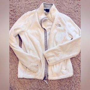 North face womens white jacket size small